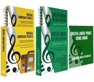 Musical Armchair Travels & Green Book CD Collection Package
