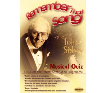 Remember That Song Musical Quiz Volume 1