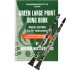 Green Large Print Song Book Music Edition for Bb Instrument